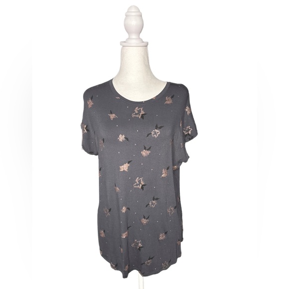Apt. 9 Tops - Apt.9 Women's Floral Embellished Top